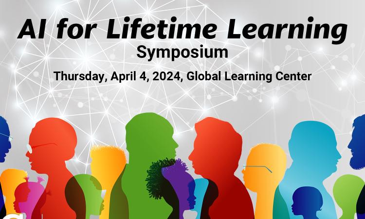 AI for Lifetime Learning Symposium graphic.