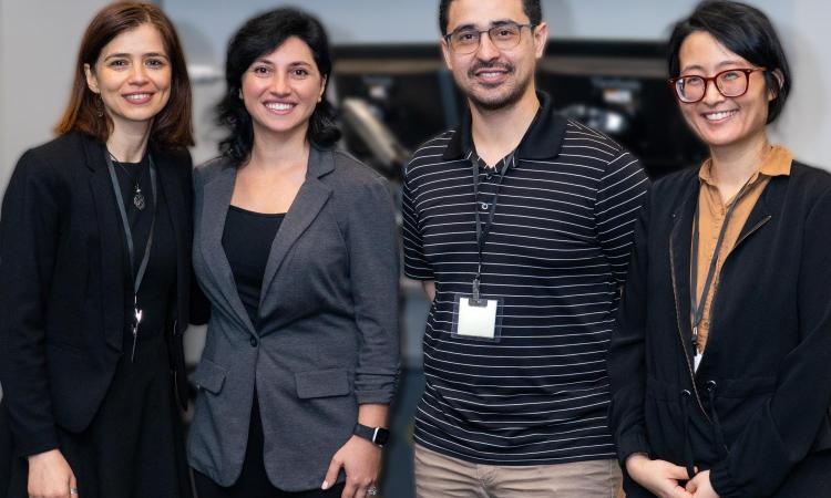 Meryem, Gayane, Adrian, and Jonna