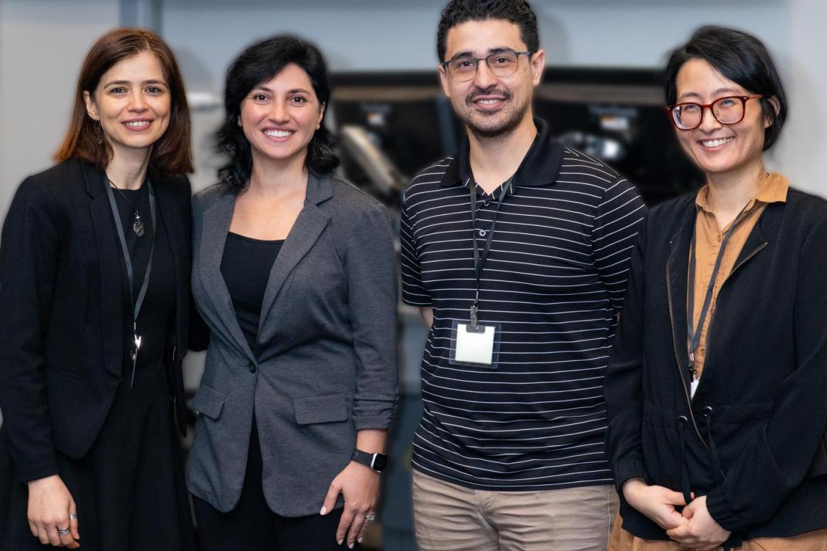 Meryem, Gayane, Adrian, and Jonna